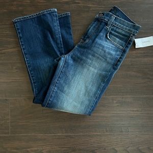 J Brand Helena High Rise Crop Boot size 25